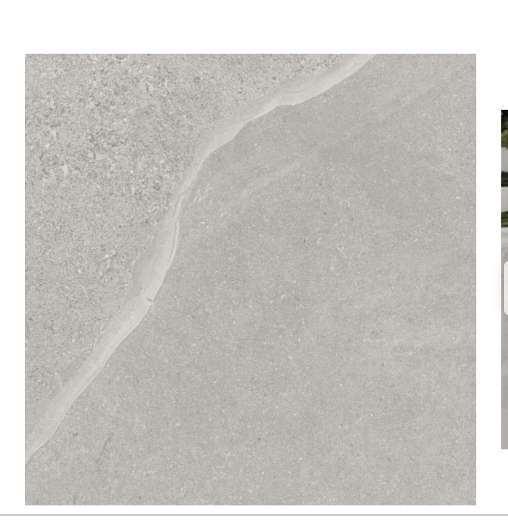Carrelage de sol en porcelaine grise australienne 120 x 120 cm