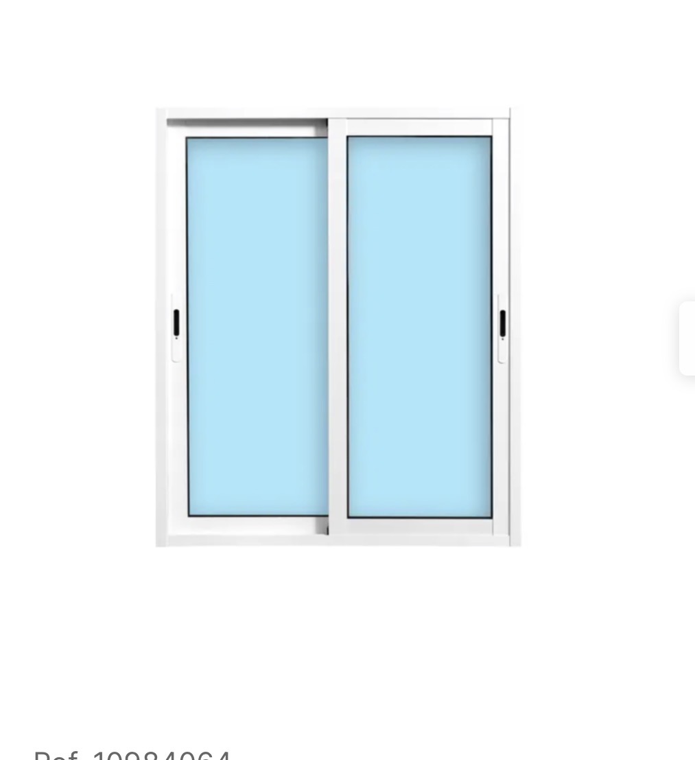 fenetre coulissante en alluminium 1200x 1000 blanc