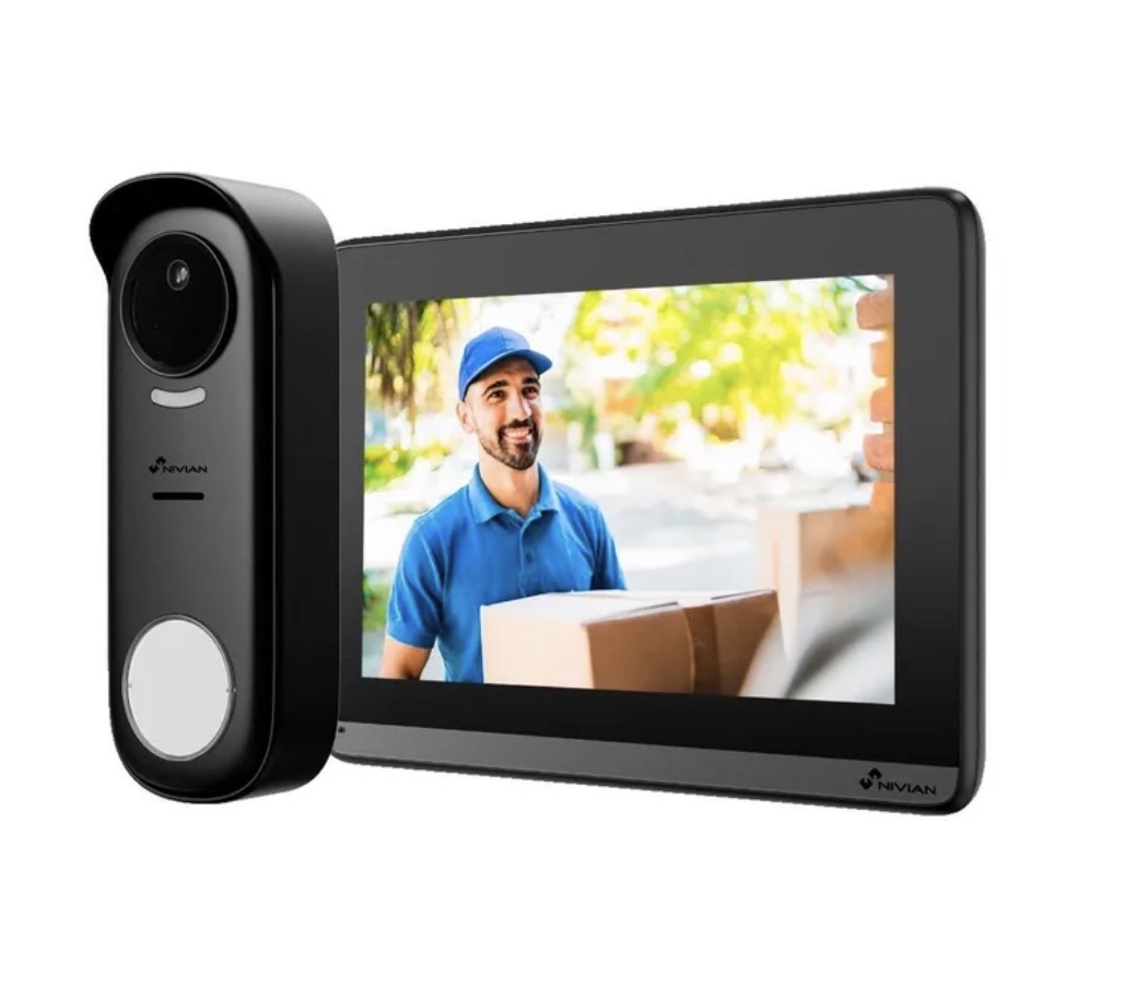 kit interne vidéo sans fil avec écran couleur