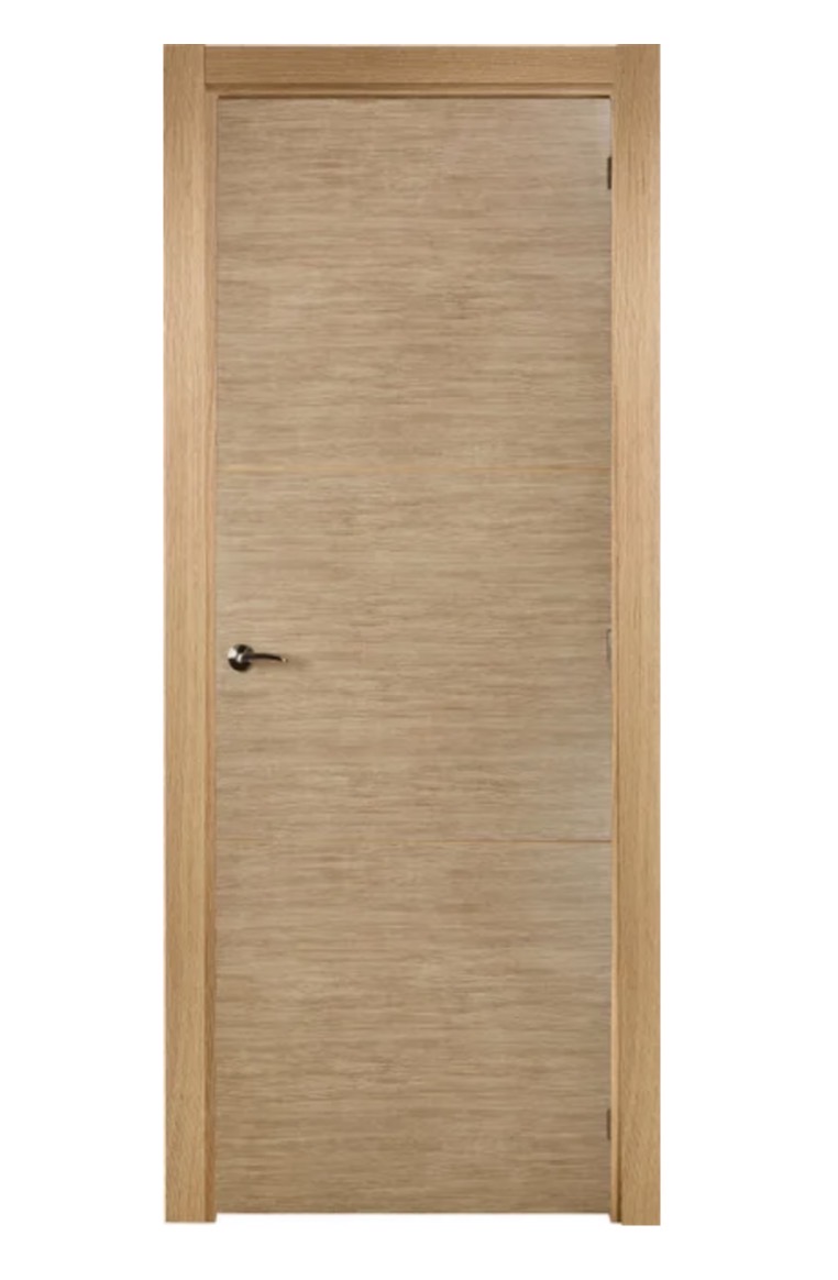 porte interieure  en melamine chene massif
